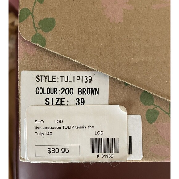 Isle Jacobson The Tulip Shoes Brown Size 8.5/39. - Picture 8 of 8